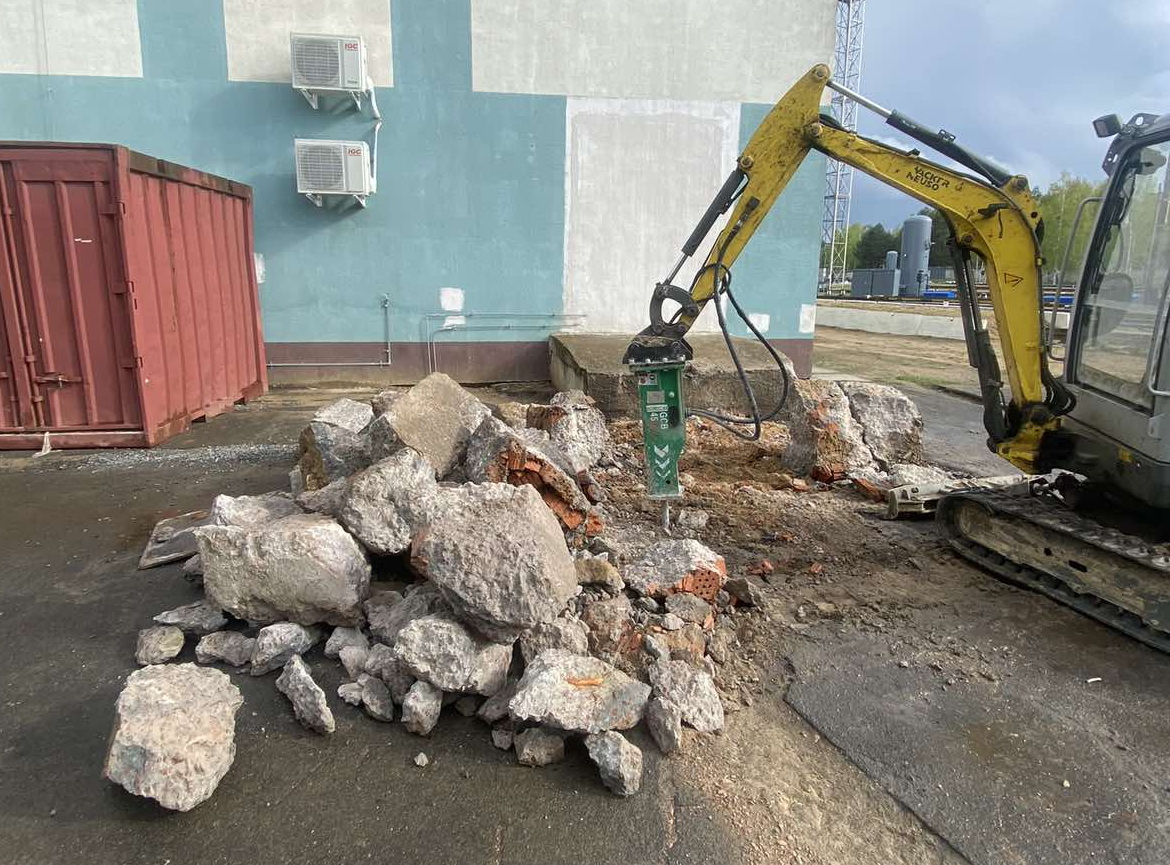 Аренда гидромолота Аренда гидромолота